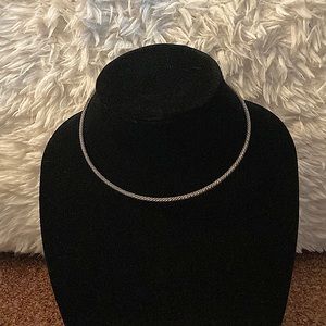Silver choker